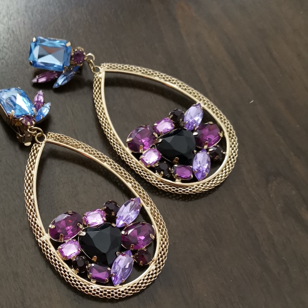 Crystal earrings